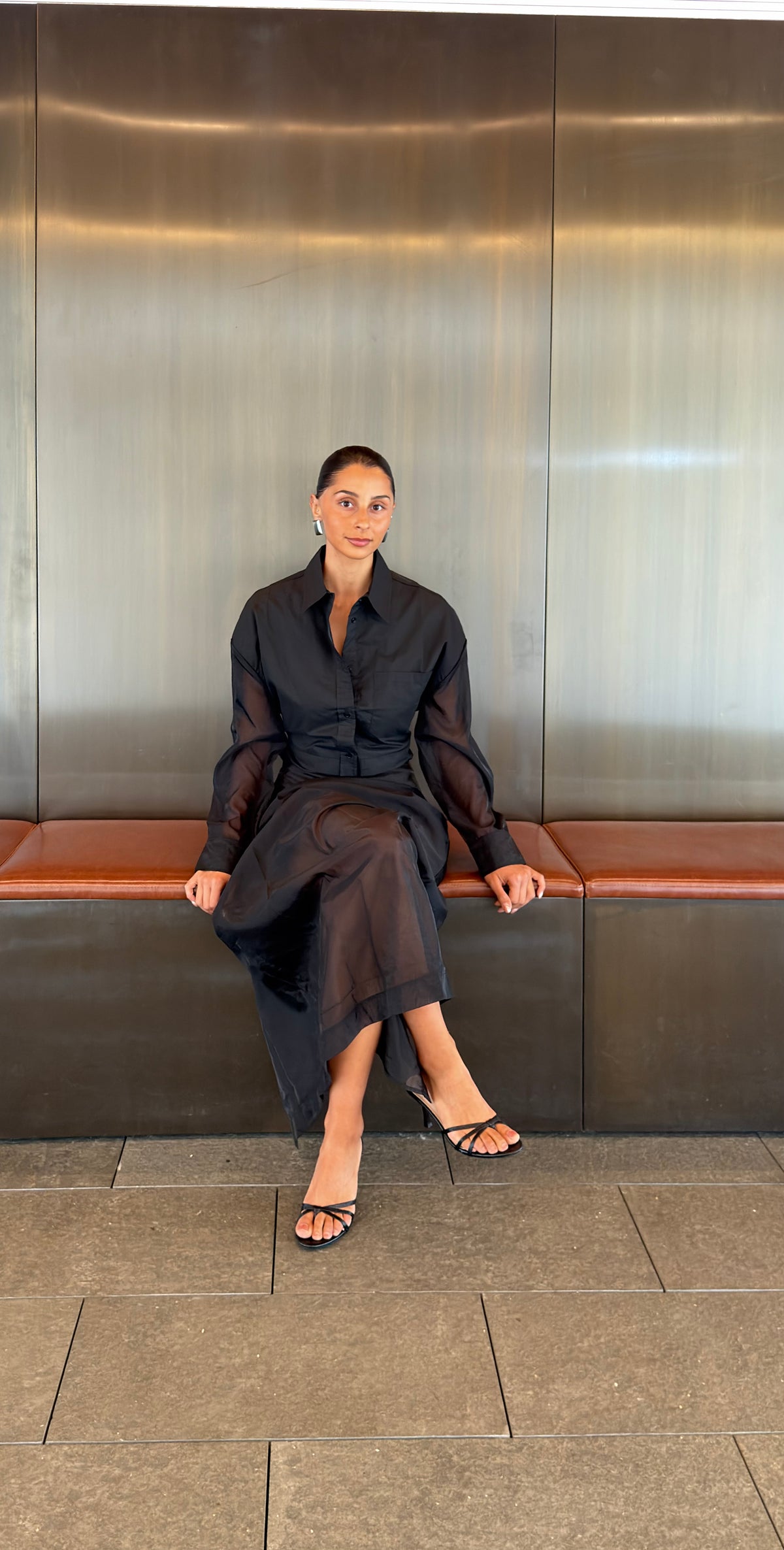 The Elise Sheer Shirt