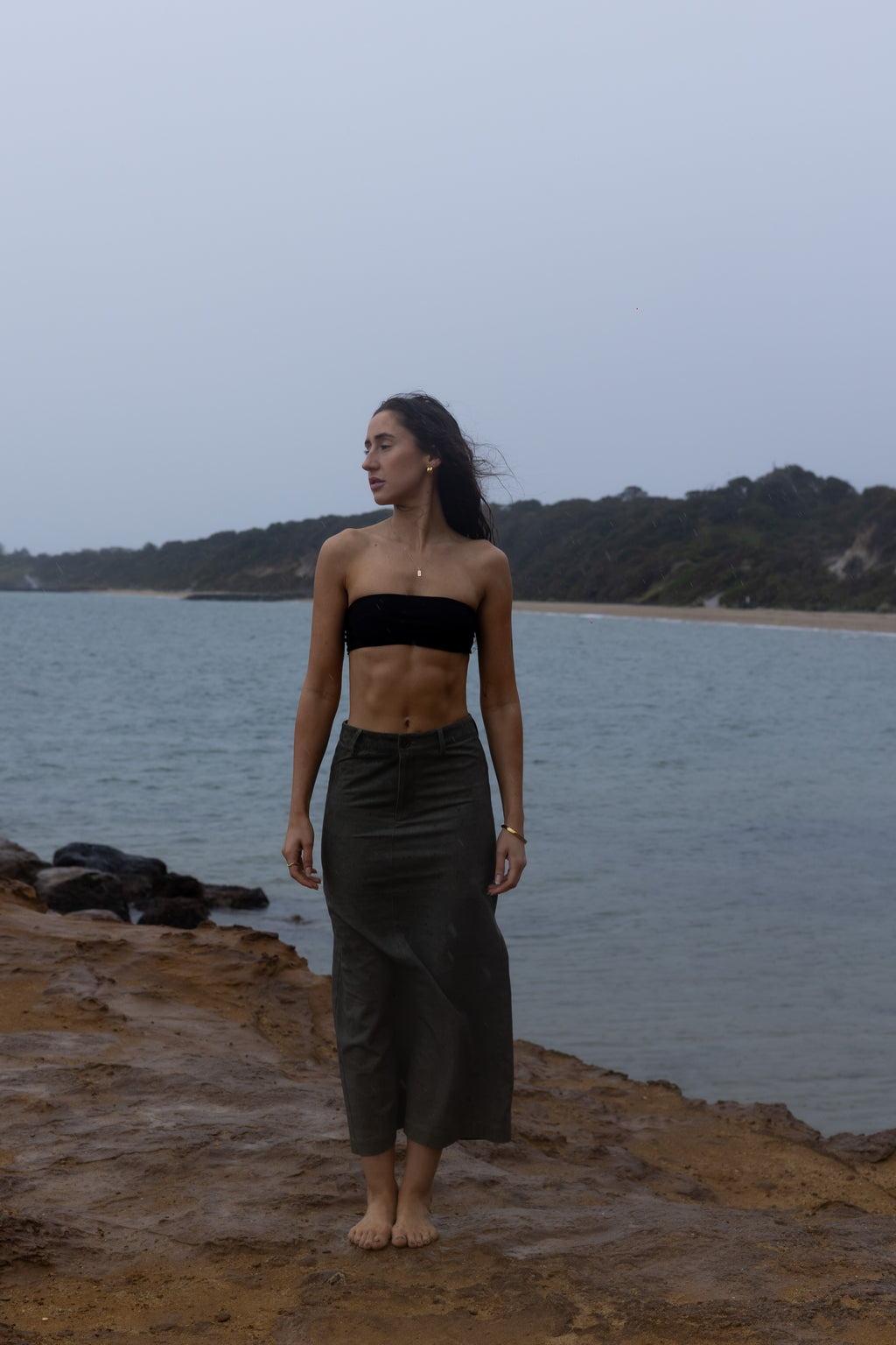 GIA STRUCTURED MAXI SKIRT