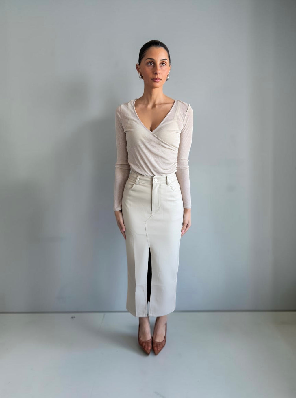 HALY MIDI SKIRT