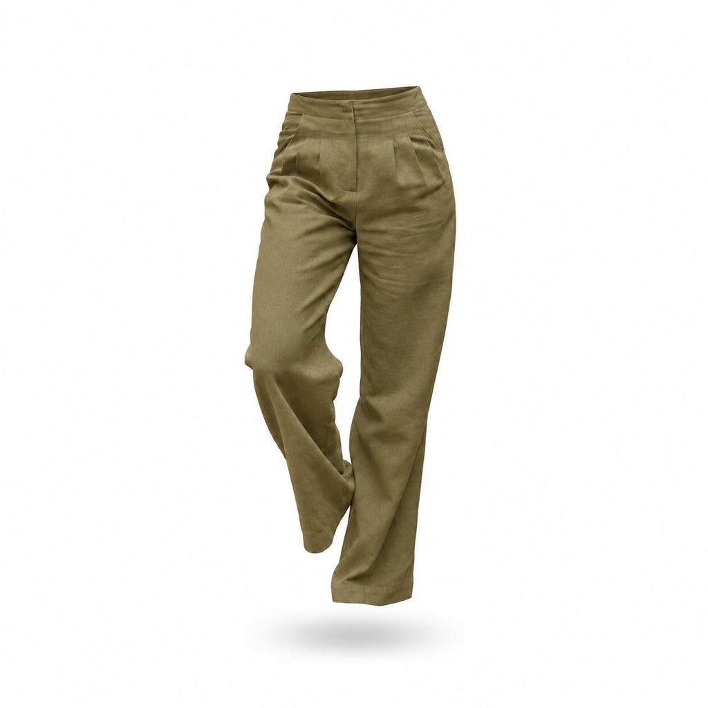 YAN TROUSERS OLIVE