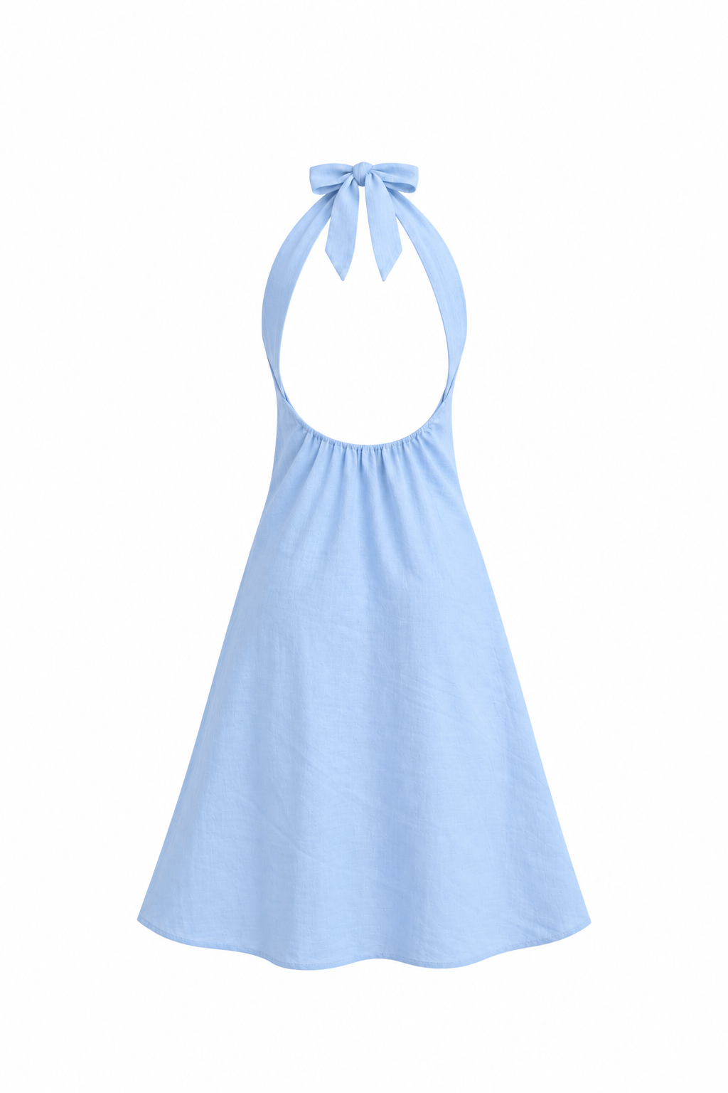 The Sora Halter Mini Dress