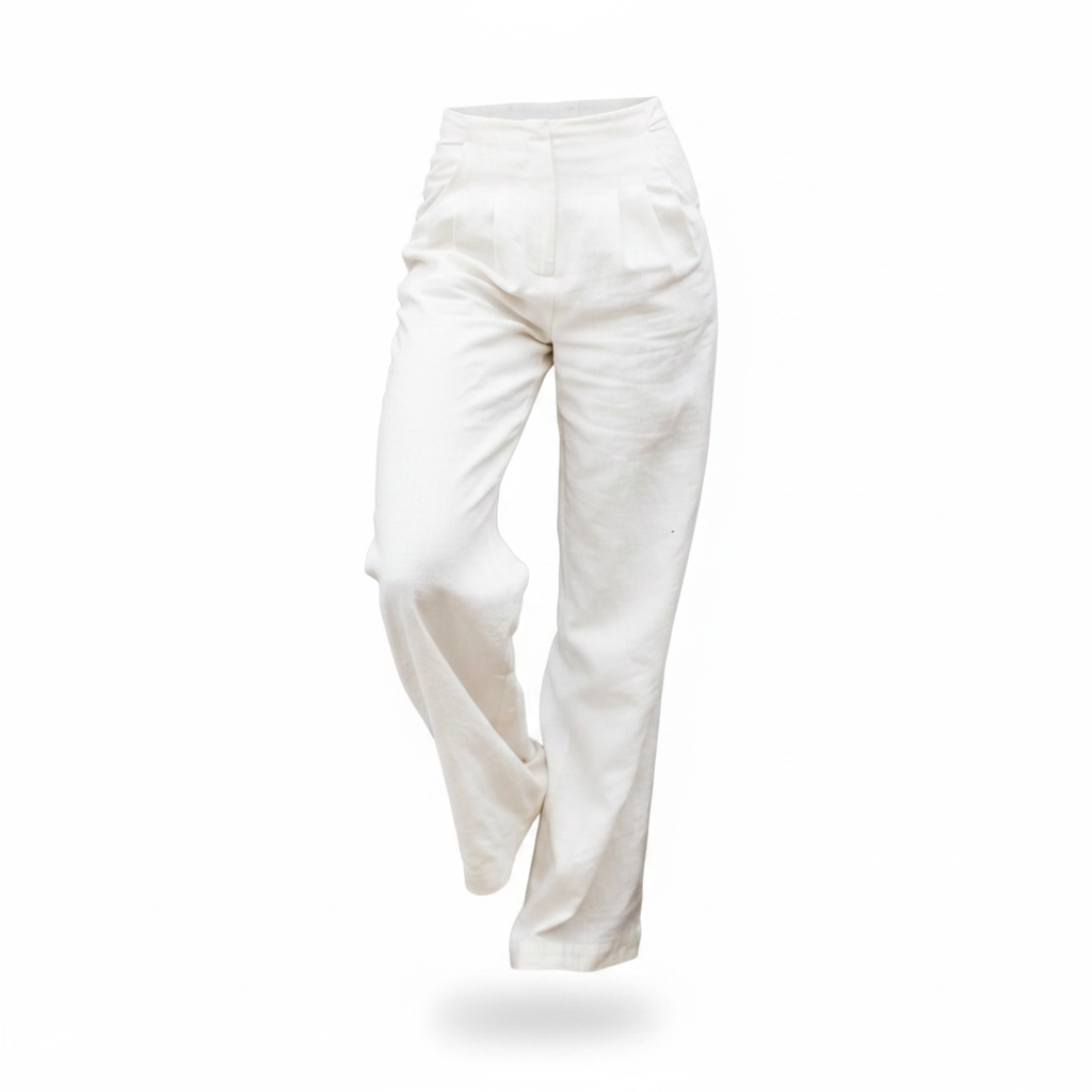 YAN TROUSERS WHITE