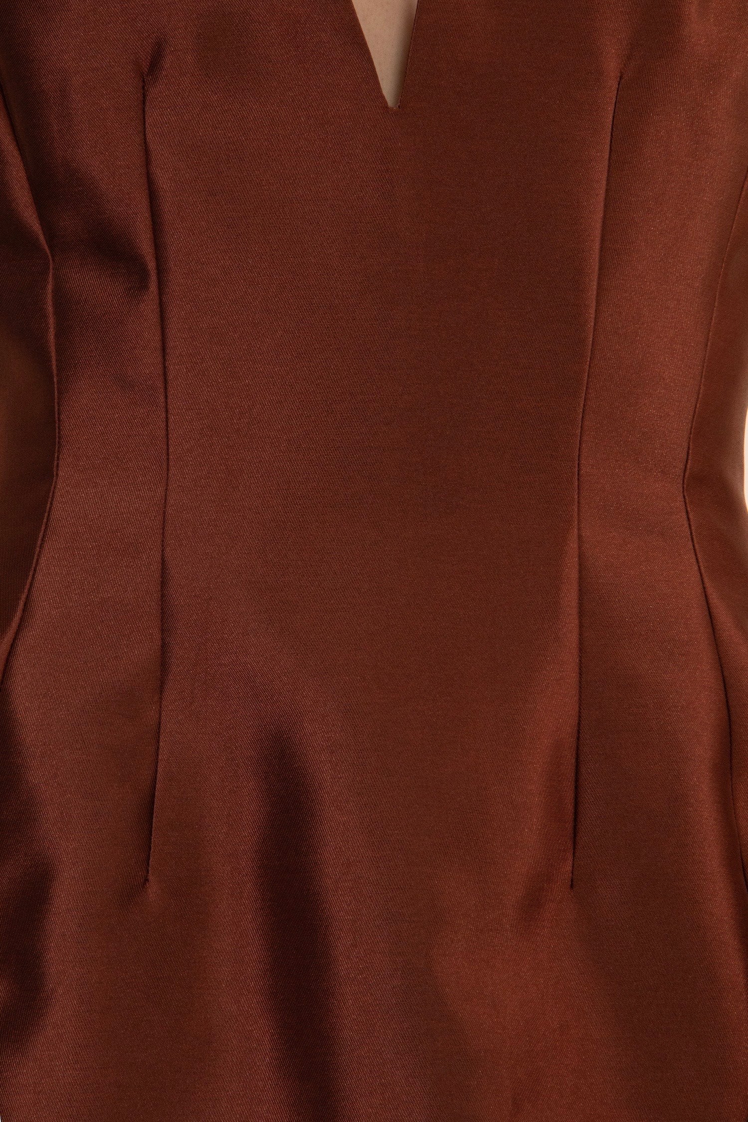 The Cocoa Sculpt Mini Dress